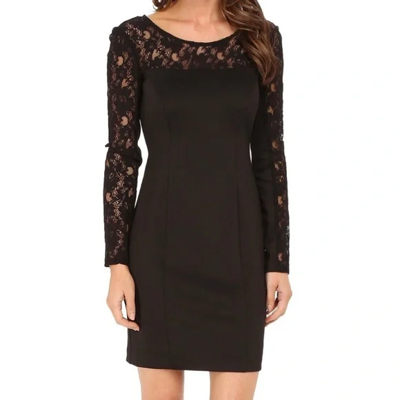 Jessica Simpson Lace Sheath Dress